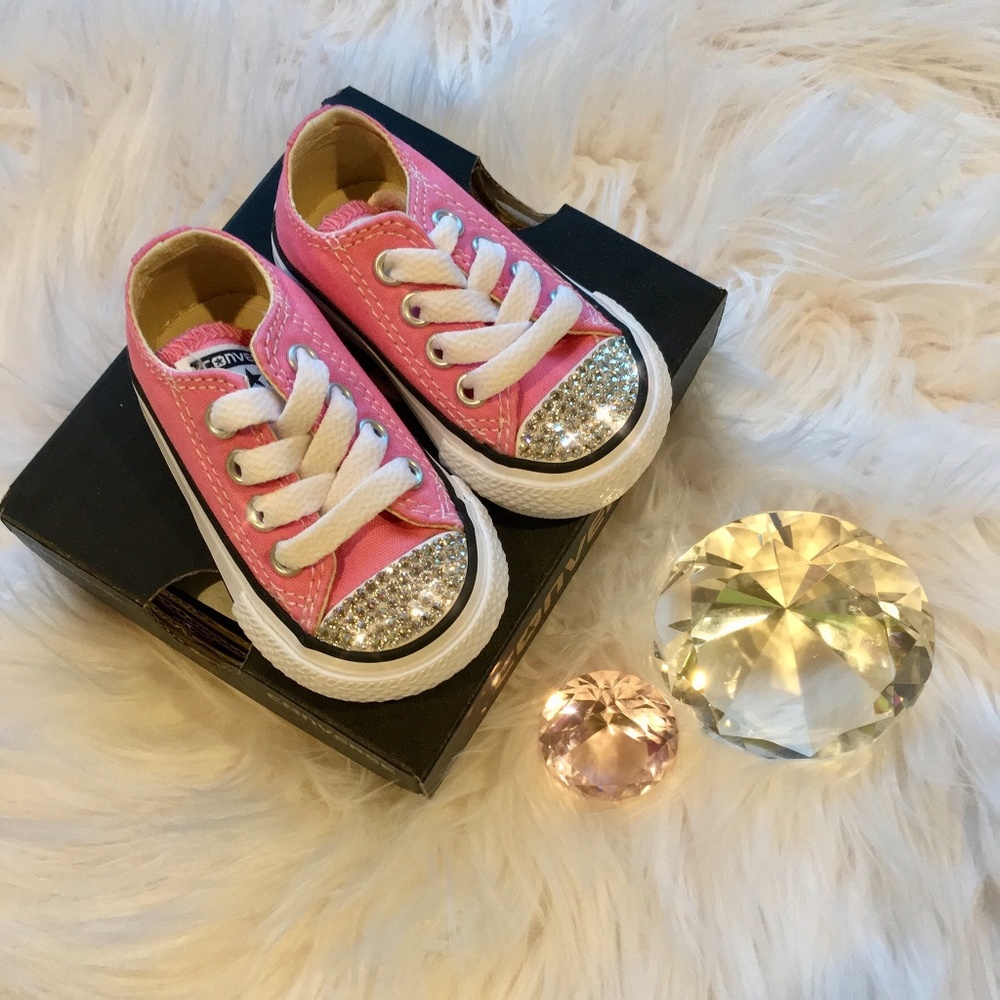 Bling Converse All Star Chucks w Swarovski Crystal